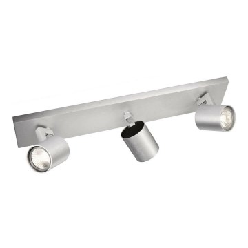 Philips - Oprawa punktowa matowy chrom 3xGU10/20W/230V