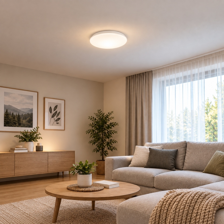 Philips - Oprawa sufitowa LED MOIRE LED/10W/230V 2700K śr. 24 cm