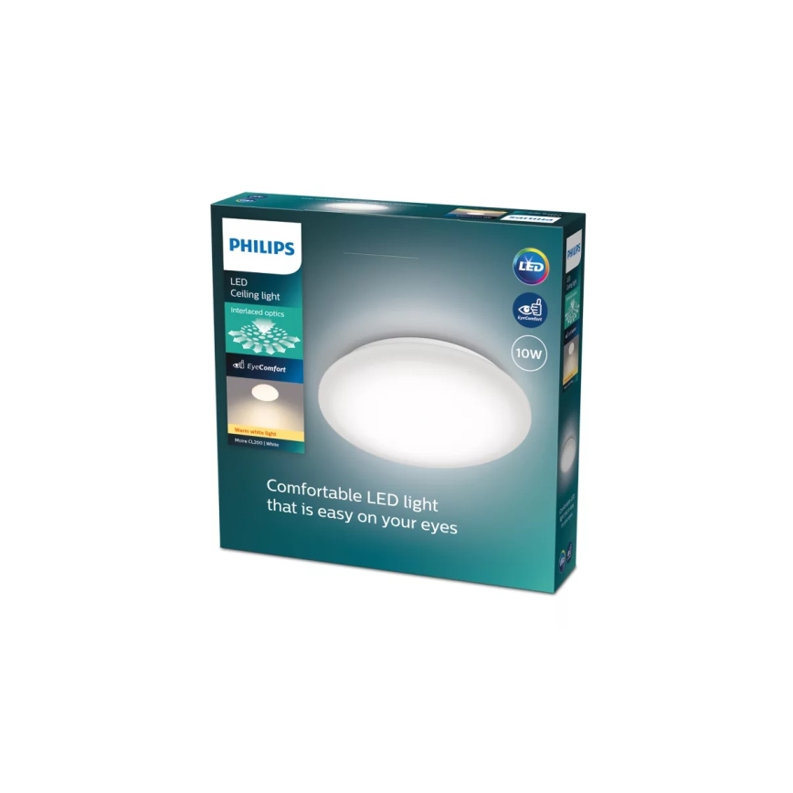 Philips - Oprawa sufitowa LED MOIRE LED/10W/230V 2700K śr. 24 cm