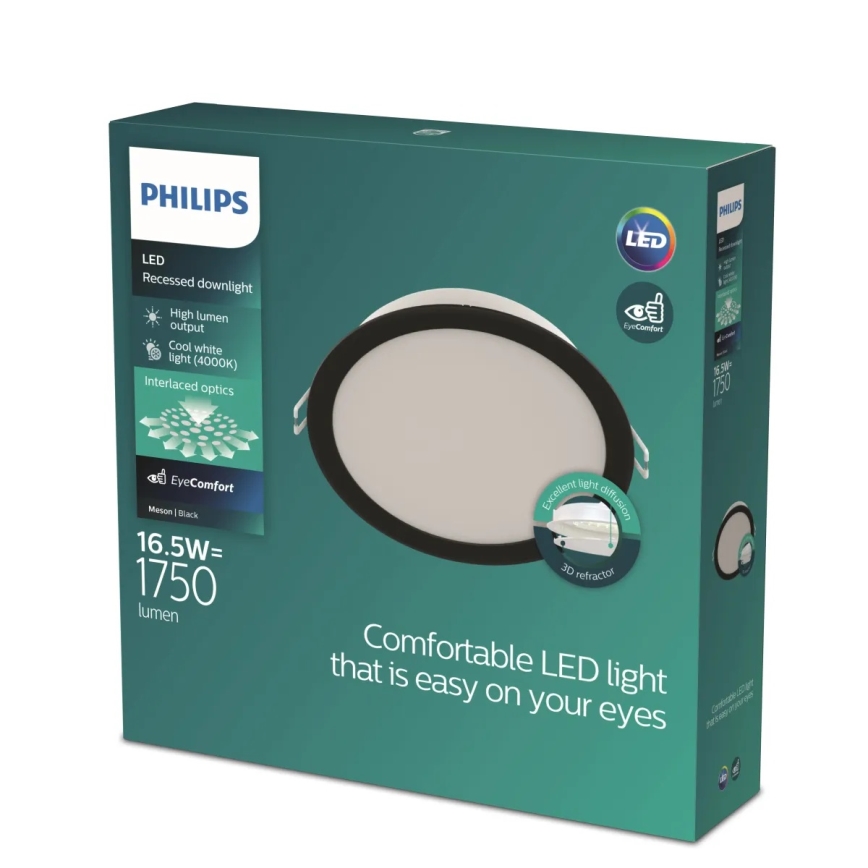 Philips - Oprawa wpuszczana LED MESON LED/16,5W/230V 4000K