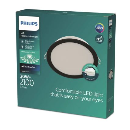Philips - Oprawa wpuszczana LED MESON LED/20W/230V 3000K
