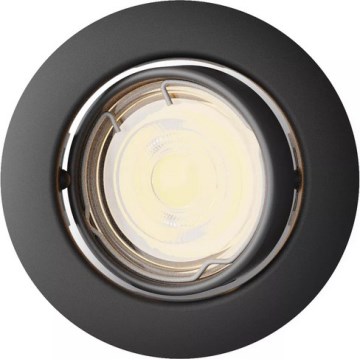 Philips - Oprawa wpuszczana PERIDOT 1xGU10/7W/230V czarna