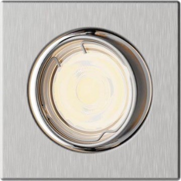 Philips - Oprawa wpuszczana PERIDOT 1xGU10/7W/230V srebrna