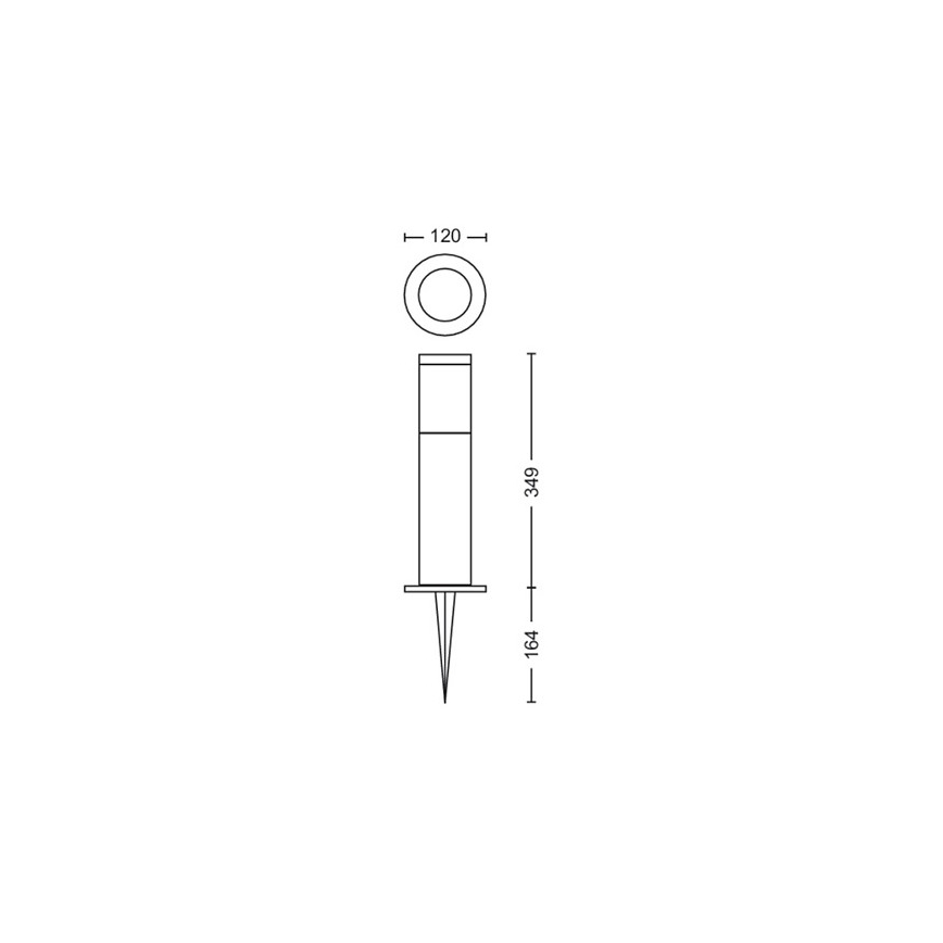Philips - Oprawa zewnętrzna LED GARDENLINK LED/6W/230V 2700K IP44