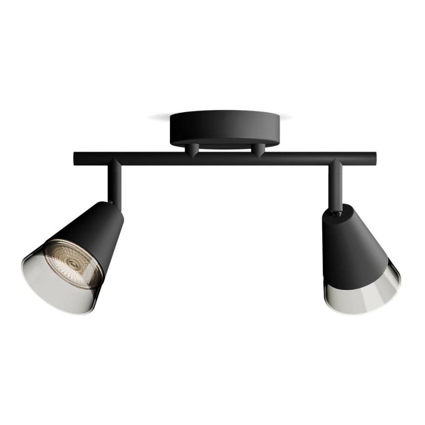 Philips - Oświetlenie punktowe CLEFT 2xGU10/5W/230V