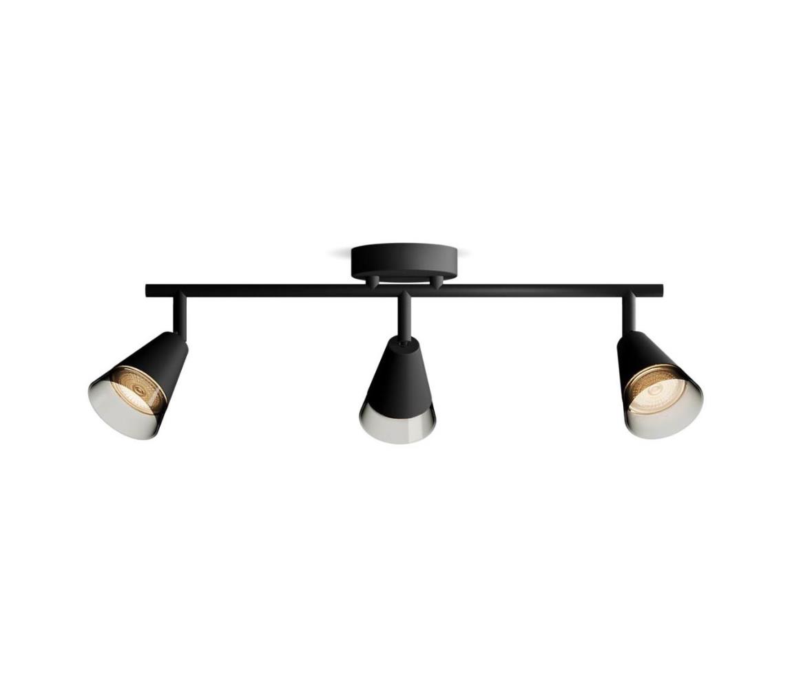 Philips - Oświetlenie punktowe CLEFT 3xGU10/5W/230V