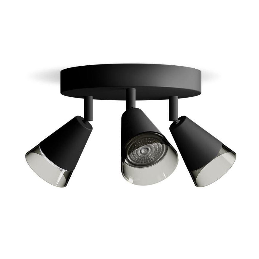 Philips - Oświetlenie punktowe CLEFT 3xGU10/5W/230V