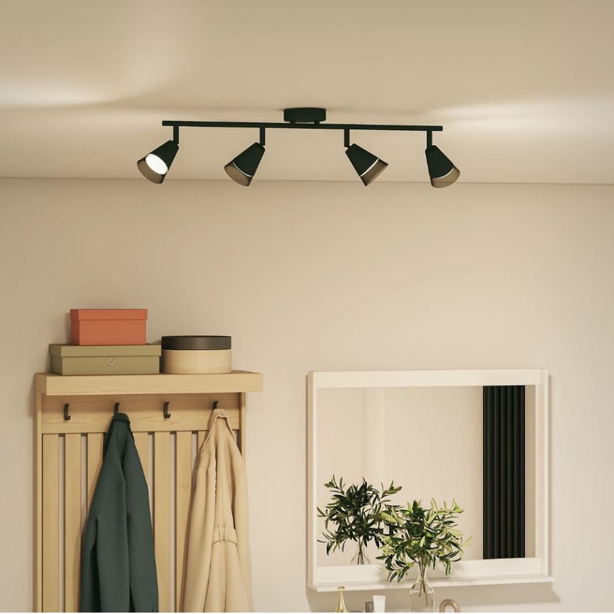 Philips - Oświetlenie punktowe CLEFT 4xGU10/5W/230V