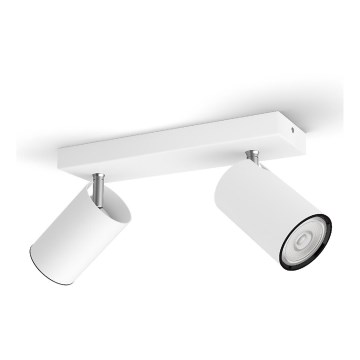 Philips - Oświetlenie punktowe KOSIPO 2xGU10/5,5W/230V biały