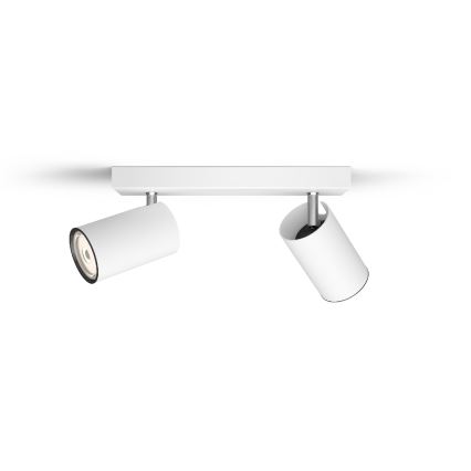 Philips - Oświetlenie punktowe KOSIPO 2xGU10/5,5W/230V biały