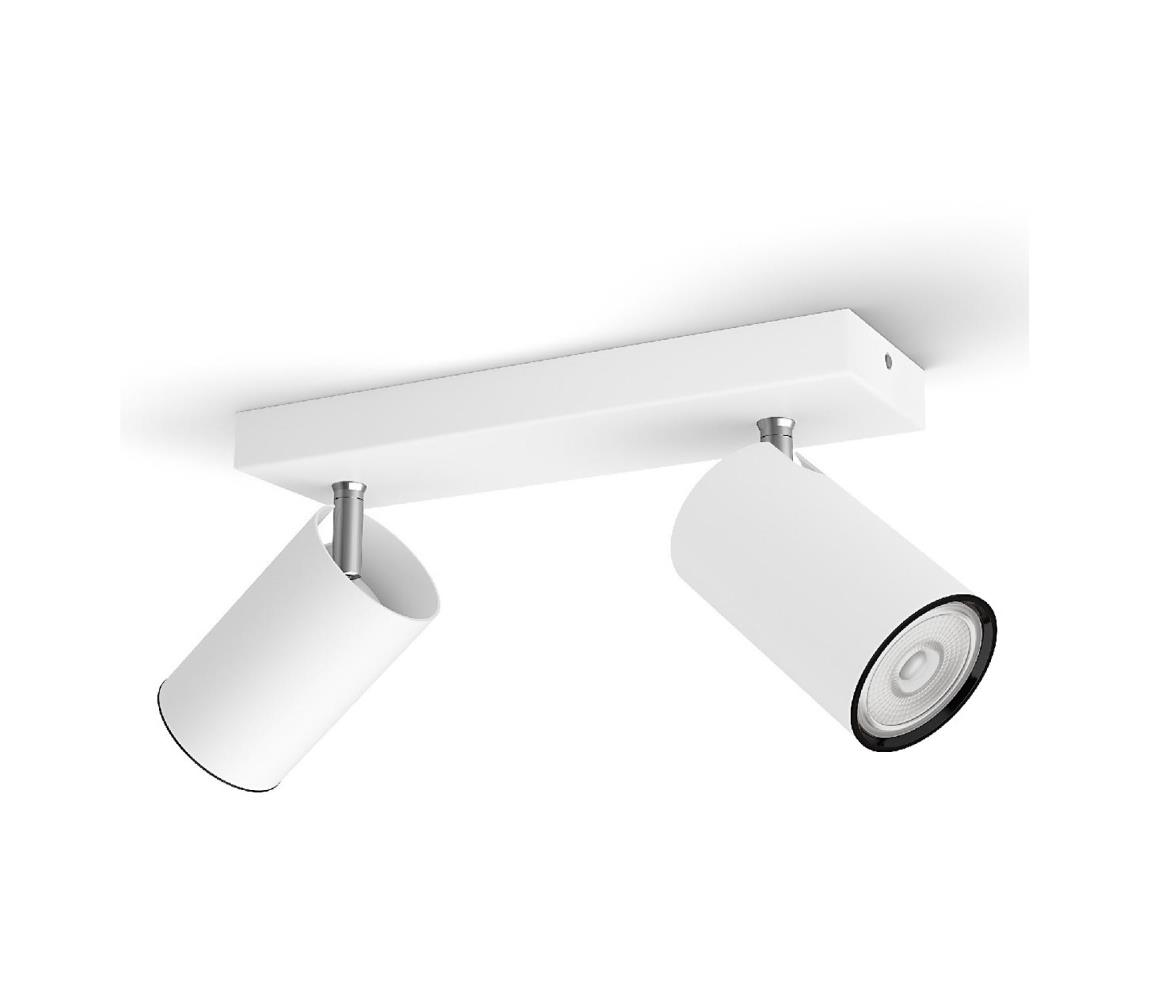 Philips - Oświetlenie punktowe KOSIPO 2xGU10/5,5W/230V biały