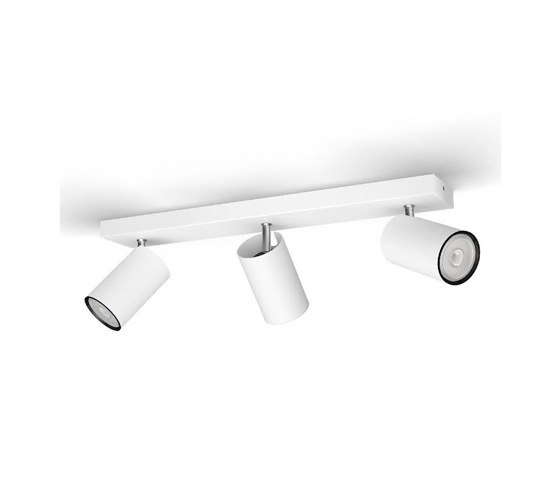 Philips - Oświetlenie punktowe KOSIPO 3xGU10/5,5W/230V biały