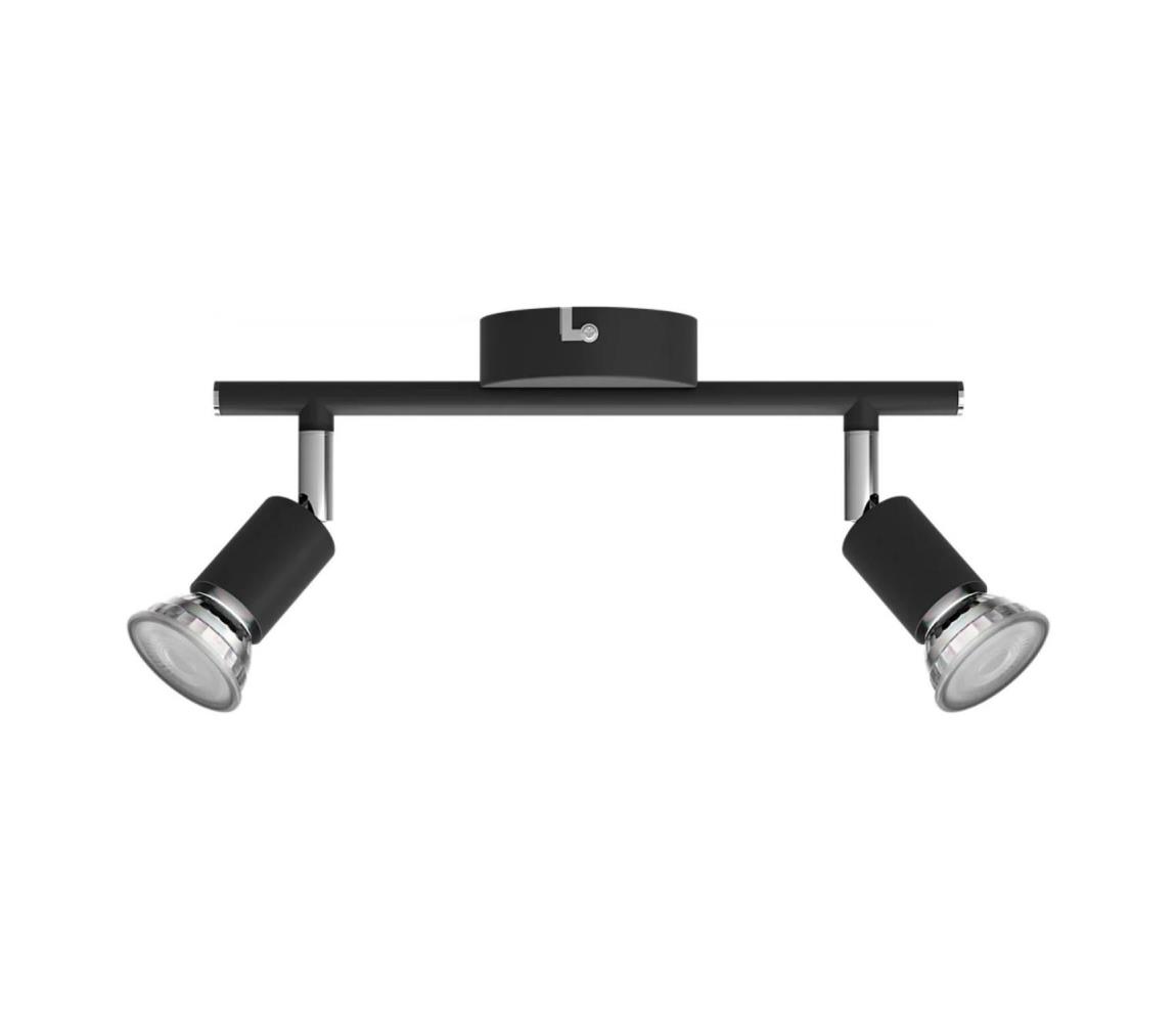 Philips - Oświetlenie punktowe LIMBALI 2xGU10/50W/230V czarne