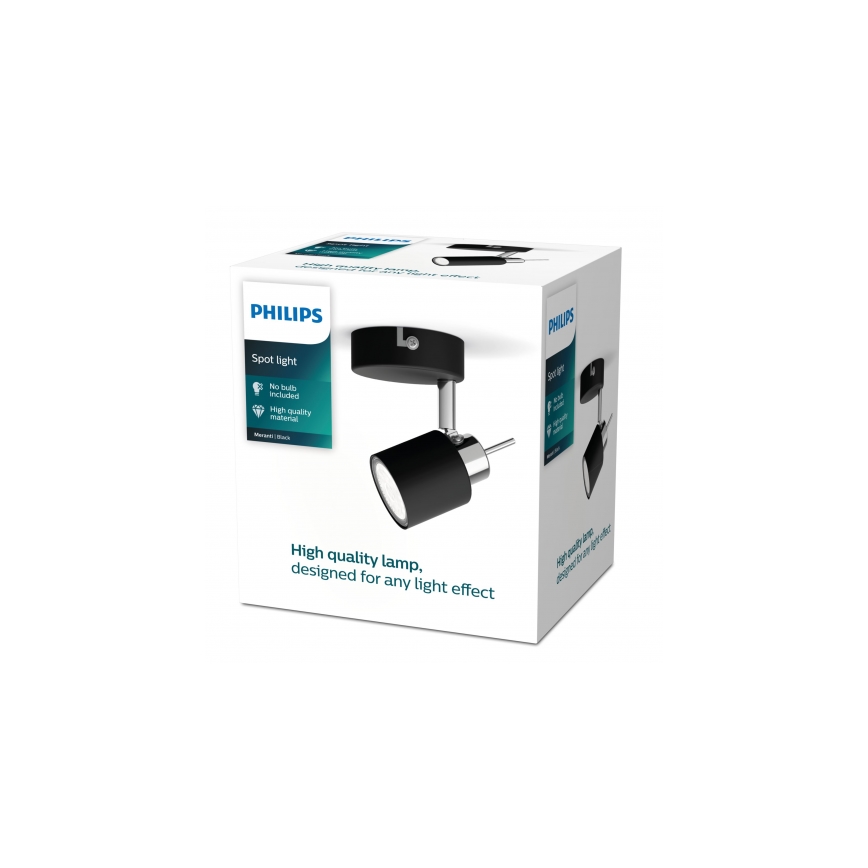 Philips - Oświetlenie punktowe 1xGU10/35W/230V czarne
