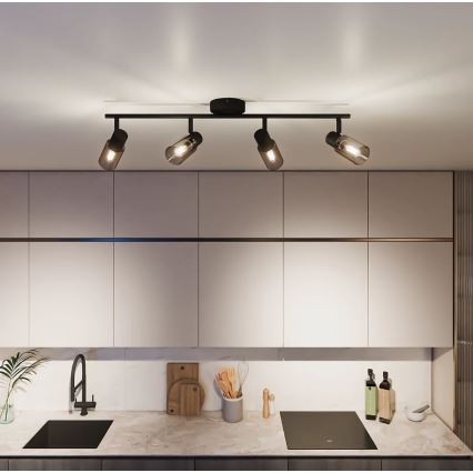 Philips - Oświetlenie punktowe PALMS 4xE14/25W/230V