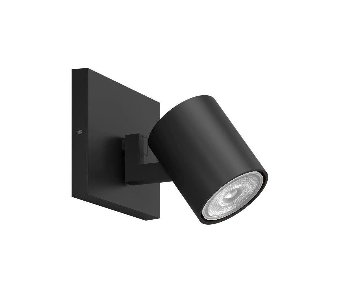 Philips - Oświetlenie punktowe RUNNER 1xGU10/20W/230V czarny