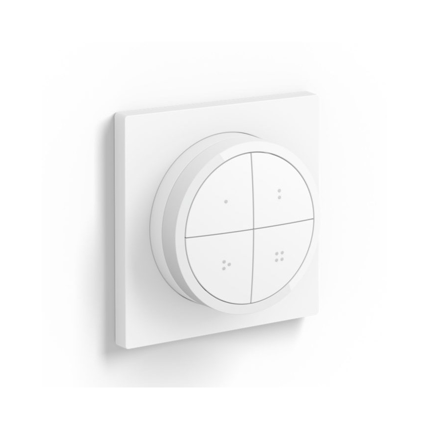 Philips - Pilot zdalnego sterowania z wyłącznikiem Hue TAP 1xCR2032 biały
