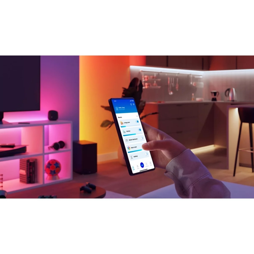 Philips - Pilot SMART WIZMOTE 2xAAA Wi-Fi