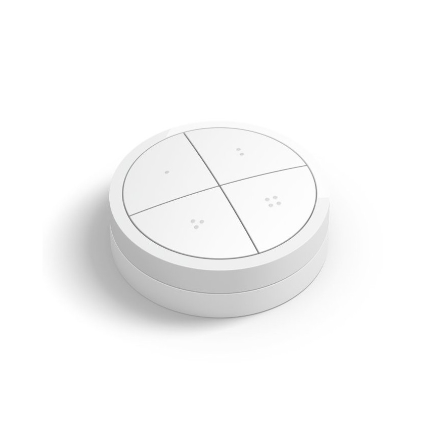 Philips - Pilot zdalnego sterowania z przełącznikiem Hue TAP 1xCR2032 biały