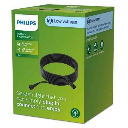 Philips - Przedłużacz zewnętrzny 10m IP67