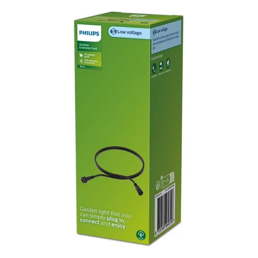 Philips - Przedłużacz zewnętrzny 2m IP67