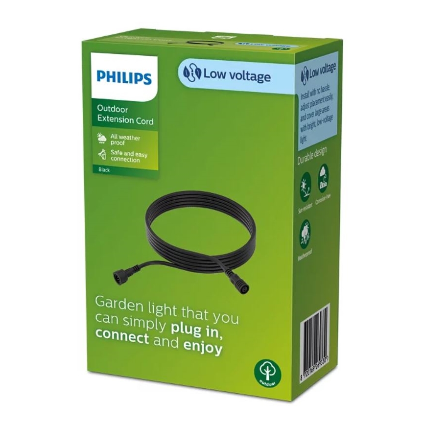 Philips - Przedłużacz zewnętrzny 5m IP67