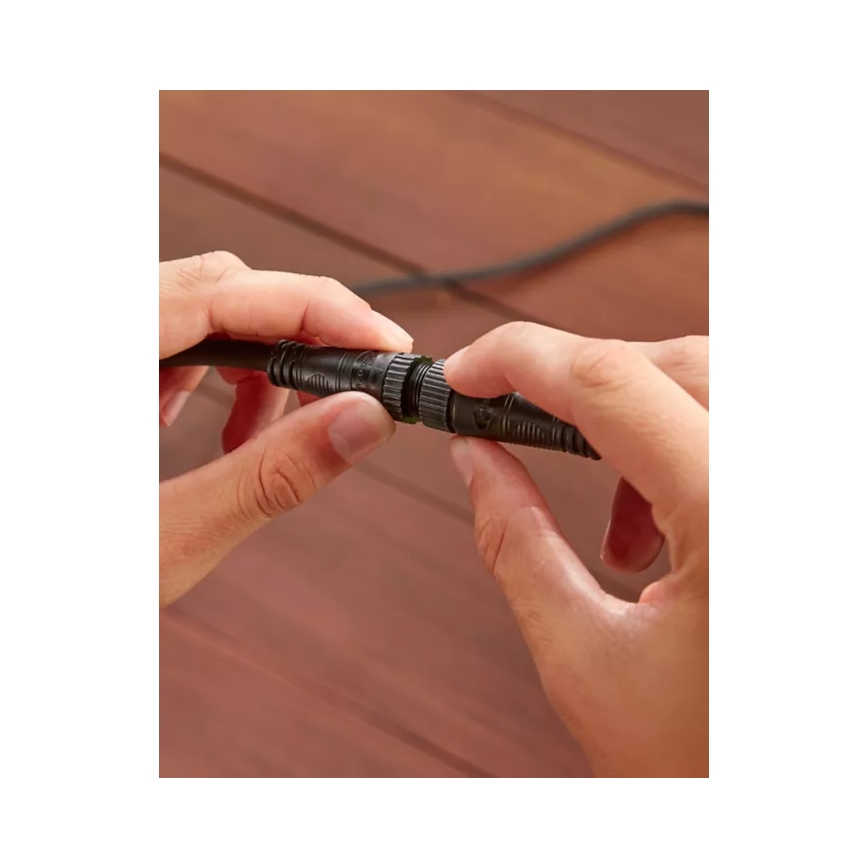 Philips - Zewnętrzny łańcuch świetlny LED RGBW Hue FESTAVIA, przedłużalny i ściemnialny, 30xLED, 21 m, IP65