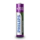 Philips R03B4A70/10 - 4 szt. Bateria ładowalna AAA MULTILIFE NiMH/1,2V/700 mAh