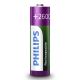 Philips R6B2A260/10 - 2 szt. Bateria ładowalna AA MULTILIFE NiMH/1,2V/2600 mAh
