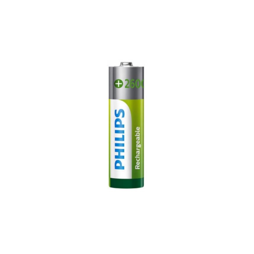 Philips R6B4B260/10 - 4 szt. Bateria ładowalna AA MULTILIFE NiMH/1,2V/2600 mAh