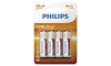 Philips R6L4B/10 - 4 szt. Bateria Cynkowo-chlorkowa AA LONGLIFE 1,5V