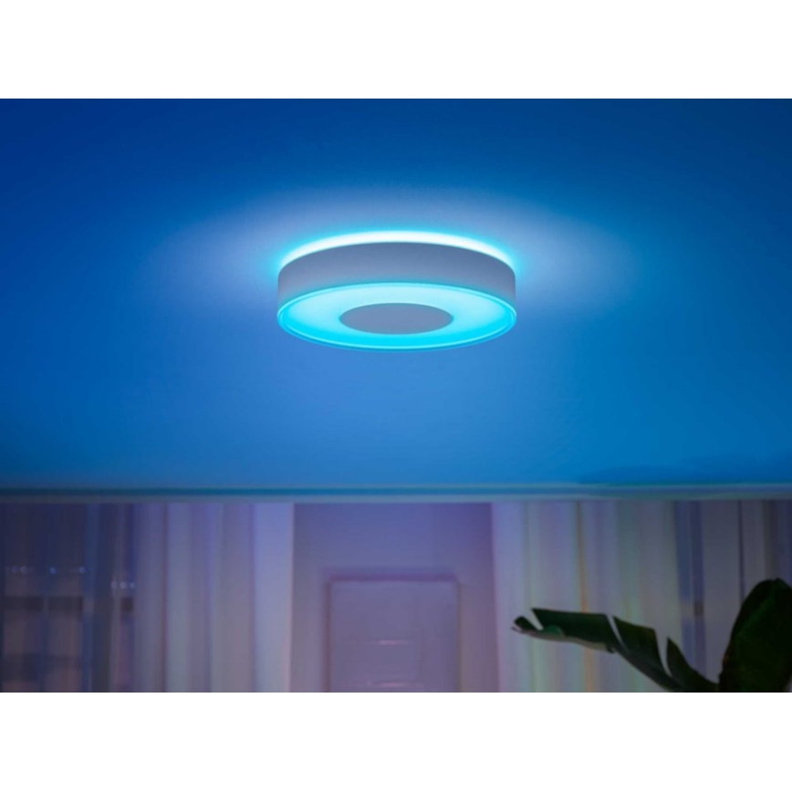 Philips - LED RGB ściemnialny plafon Hue INFUSE LED/33,5W/230V 2000-6500K śr. 381 mm biały
