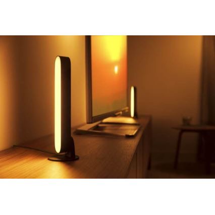 Philips 78203/30/E7 - LED RGB Ściemnialna lampa stołowa HUE WHITE AND COLOR AMBIANCE LED/6W/230V
