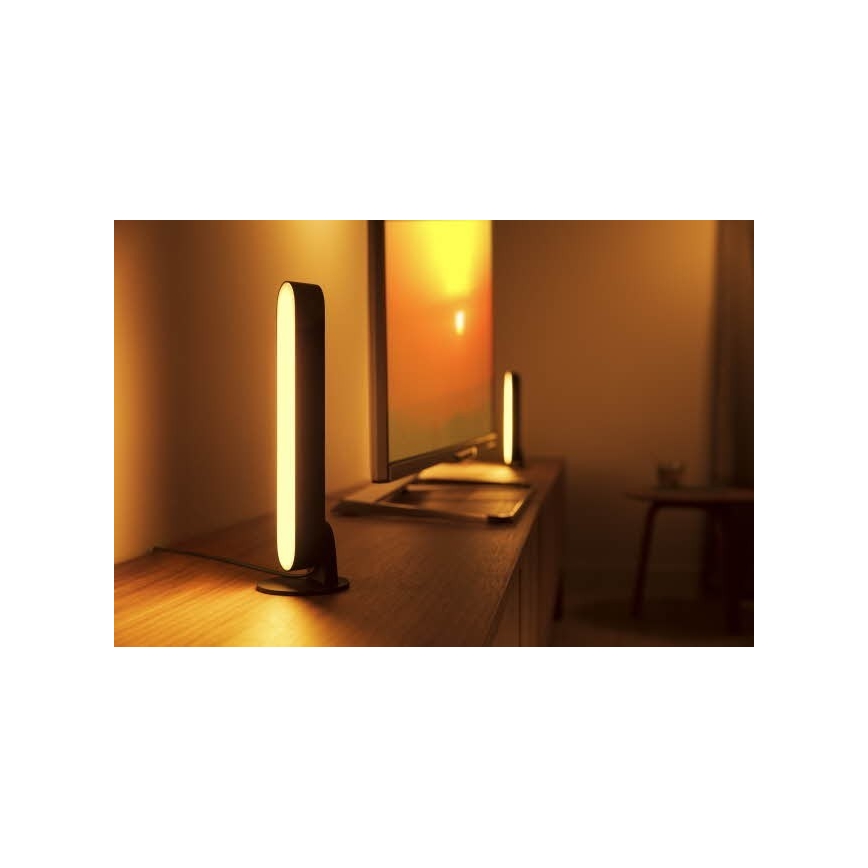 Philips 78203/30/E7 - LED RGB Ściemnialna lampa stołowa HUE WHITE AND COLOR AMBIANCE LED/6W/230V