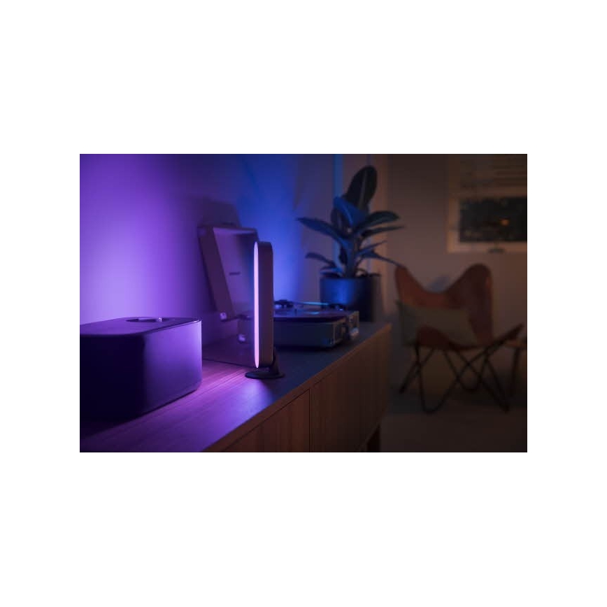 Philips 78203/30/E7 - LED RGB Ściemnialna lampa stołowa HUE WHITE AND COLOR AMBIANCE LED/6W/230V