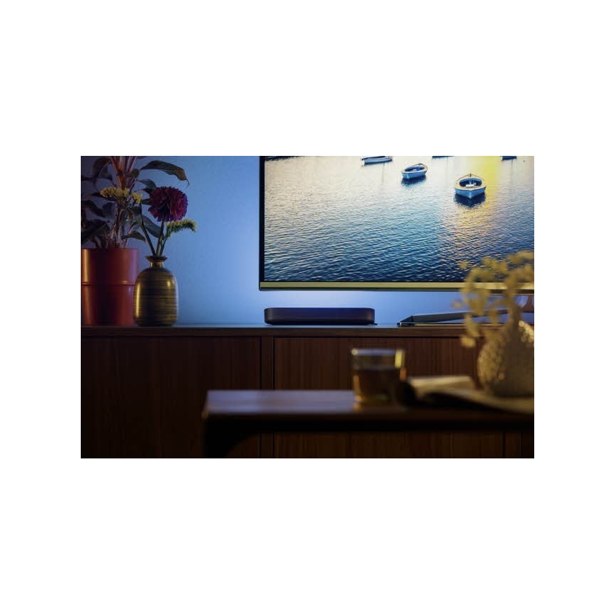 Philips 78203/30/E7 - LED RGB Ściemnialna lampa stołowa HUE WHITE AND COLOR AMBIANCE LED/6W/230V
