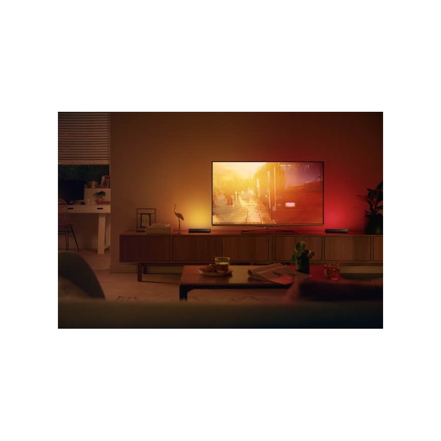 Philips 78203/30/E7 - LED RGB Ściemnialna lampa stołowa HUE WHITE AND COLOR AMBIANCE LED/6W/230V