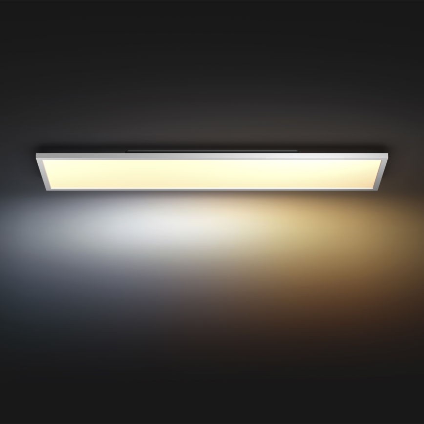Philips - ściemnialna oprawa sufitowa Hue AURELLE LED/39W/230V 2200-6500K 120x30 cm biała