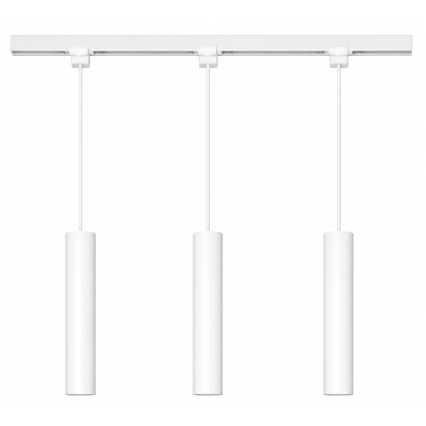 Philips - LED RGBW ściemnialny żyrandol na linkach w systemie szynowym EASYLINK HUE 3xGU10/4,7W/230V 2200-6500K 1m biały