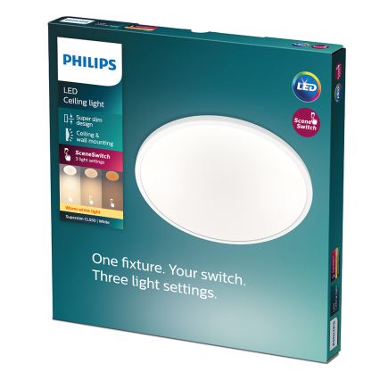 Philips - LED Ściemnialna lampa sufitowa LED/15W/230V 2700K