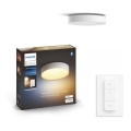 Philips - ściemnialna lampa sufitowa LED Hue LED/9,6W/230V 2200–6500K Ø 261 mm biała + pilot zdalnego sterowania