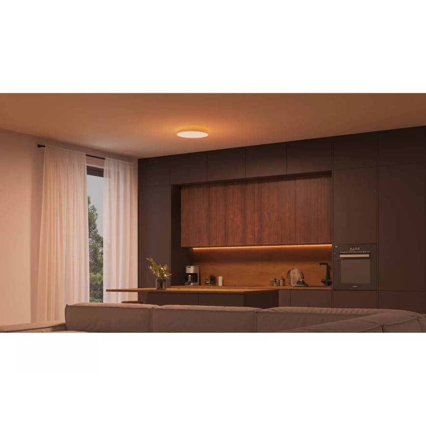 Philips - Ściemnialna lampa sufitowa RGBW Hue DATURA LED/48W/230V 2000-6500K