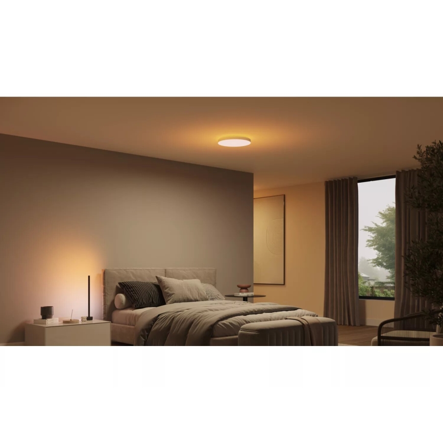 Philips - Ściemnialna lampa sufitowa RGBW Hue DATURA LED/48W/230V 2000-6500K