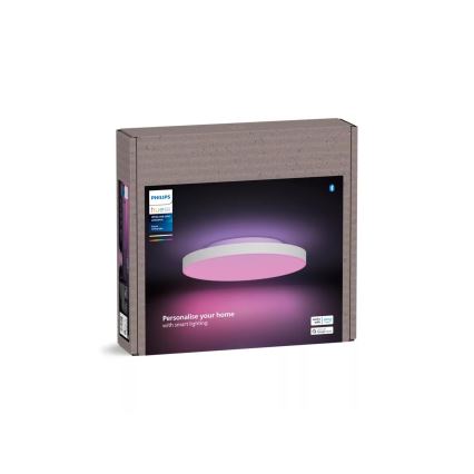 Philips - Ściemnialna lampa sufitowa RGBW Hue DATURA LED/48W/230V 2000-6500K