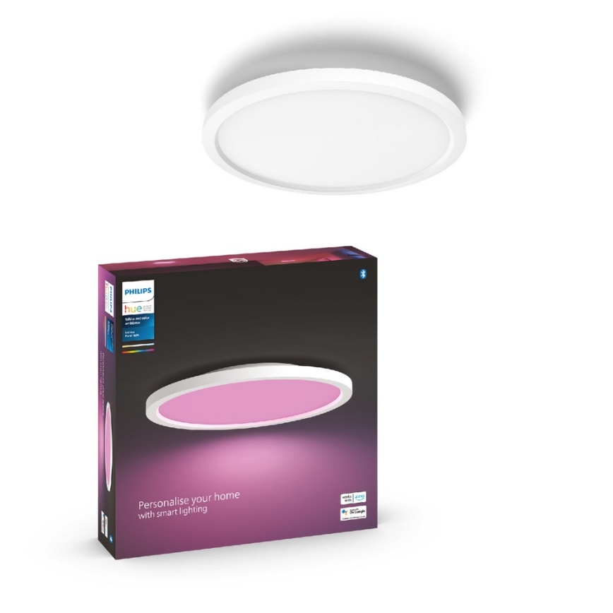 Philips - Ściemnialna lampa sufitowa RGBW Hue SURIMU LED/40W/230V