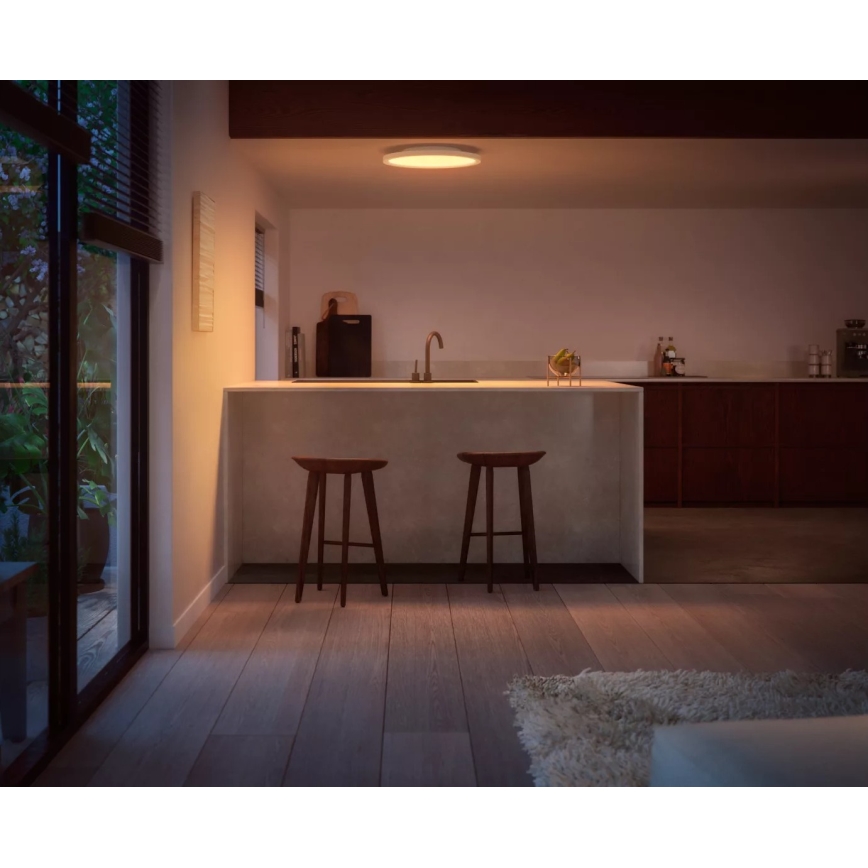 Philips - Ściemnialna lampa sufitowa RGBW Hue SURIMU LED/40W/230V
