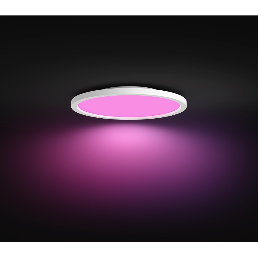 Philips - Ściemnialna lampa sufitowa RGBW Hue SURIMU LED/40W/230V