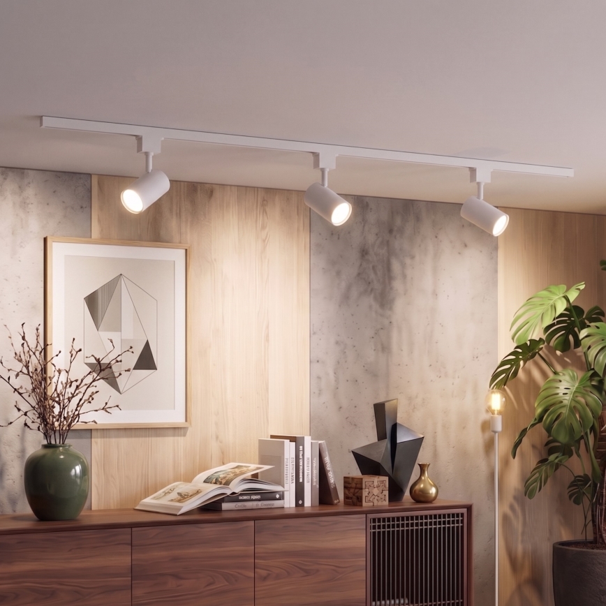 Philips - LED ściemnialna oprawa punktowa do systemu szynowego EASYLINK 3xGU10/6,2W/230V 2200-2700K 1m biała