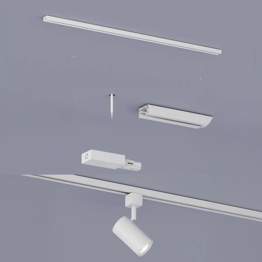 Philips - LED ściemnialna oprawa punktowa do systemu szynowego EASYLINK 3xGU10/6,2W/230V 2200-2700K 1m biała