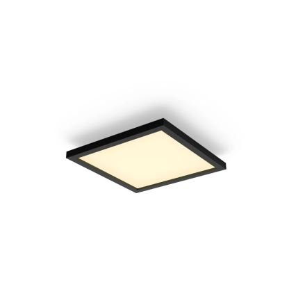 Philips - ściemnialna oprawa sufitowa LED Hue AURELLE LED/19W/230V 2200-6500K 30x30 cm czarna